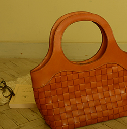 手編みグラニーバック